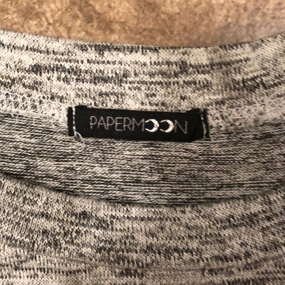Paper Moon grey long sleeve - Picture 3 of 3